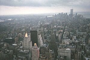 A view from the Empire State Building